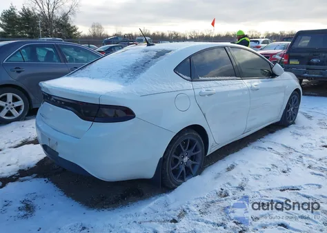 2016 Dodge Dart Se from USA, damaged, VIN 1C3CDFAA9GD591691